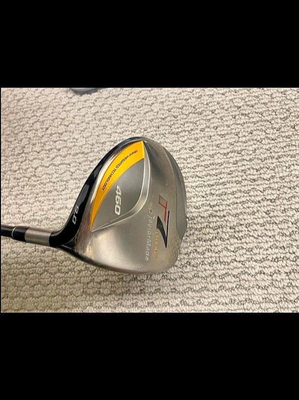 TaylorMade r7 Draw 460 Driver Gray & Yellow